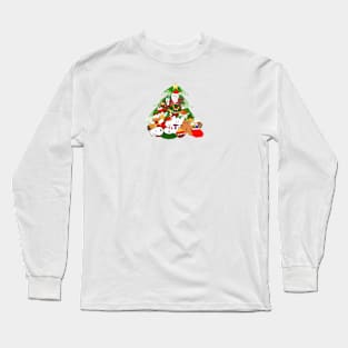 Christmas doodles Long Sleeve T-Shirt